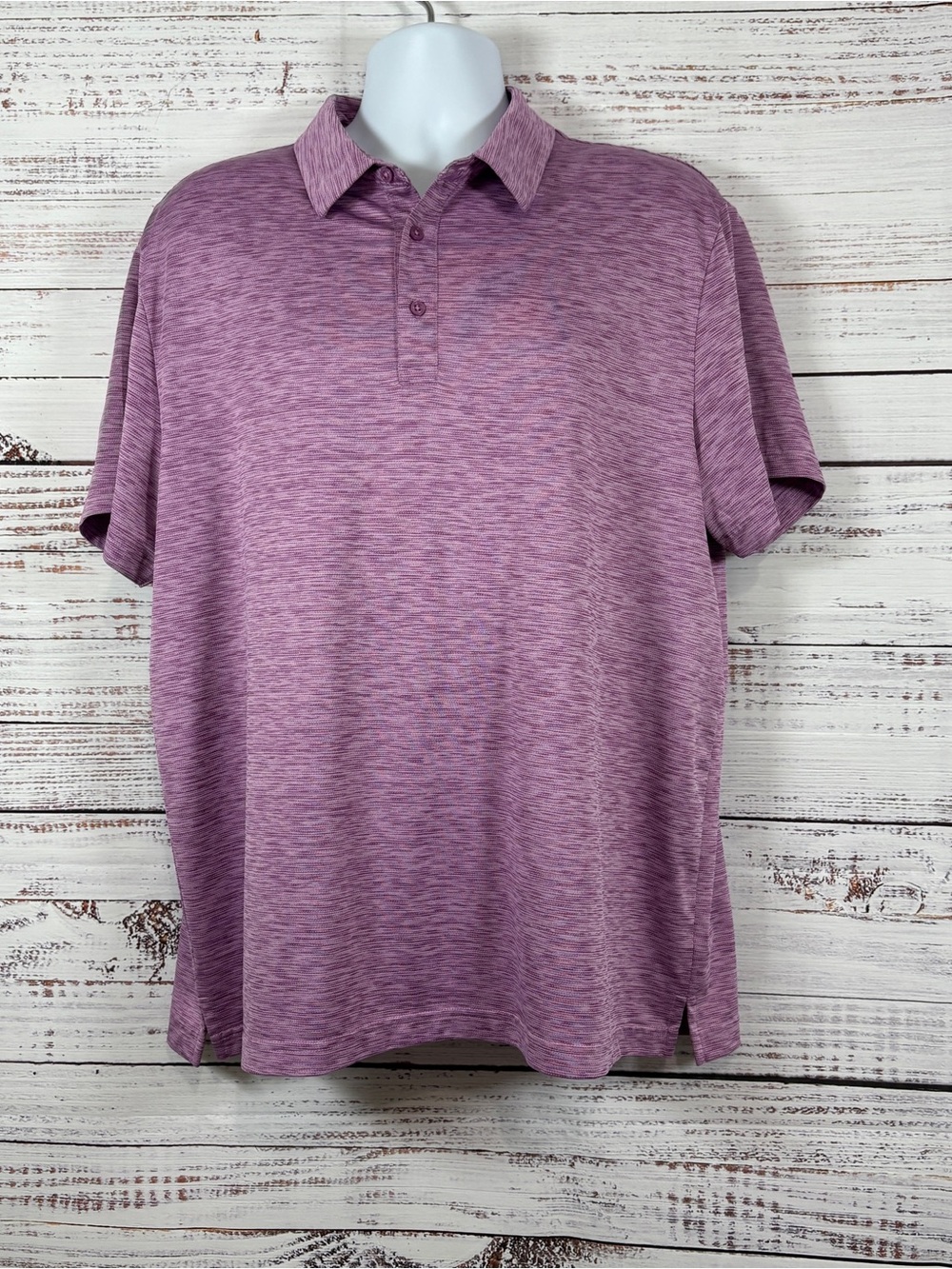 Birdie Bound Purple Short Sleeve Golf Polo